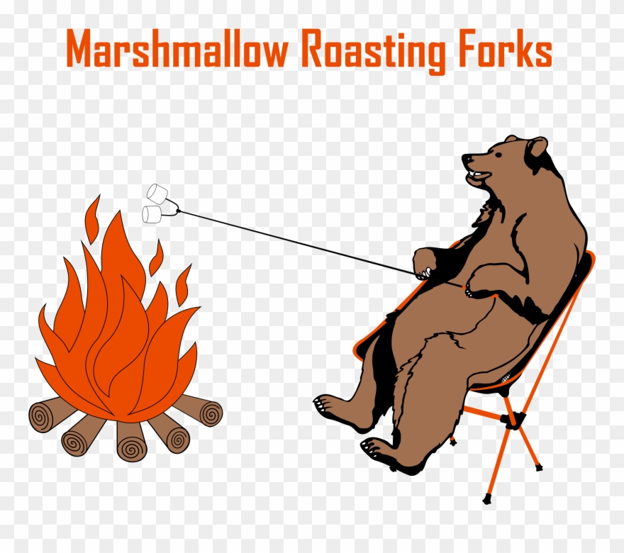 Bear Chair Product - Bears And Marshmallow Clip Art - Png Download