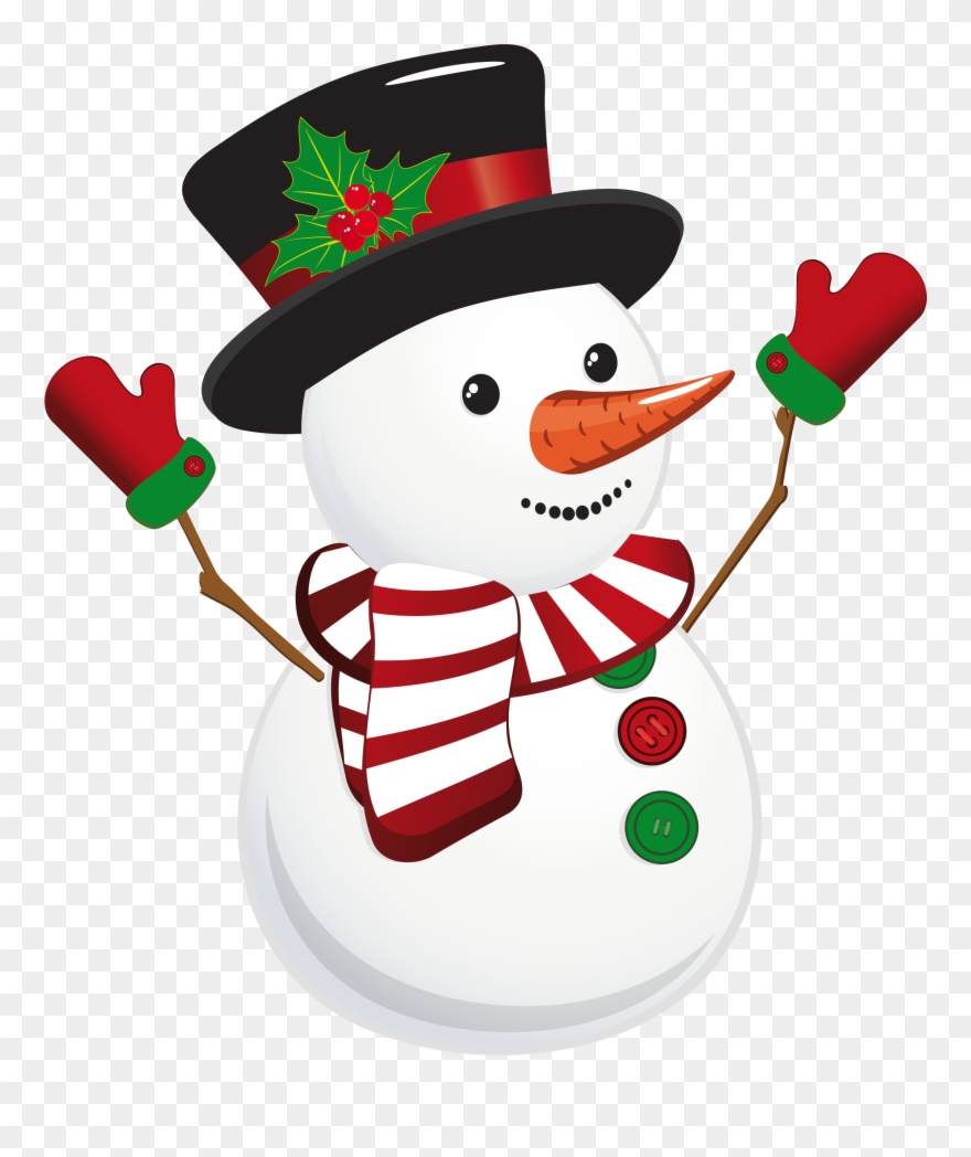 Snowman Png Photo - Muñecos De Nieve Animados Clipart