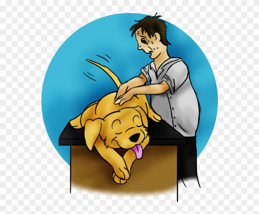 Give Your Pet Massages To Alleviate Inflammation Of - Cartoon Clipart