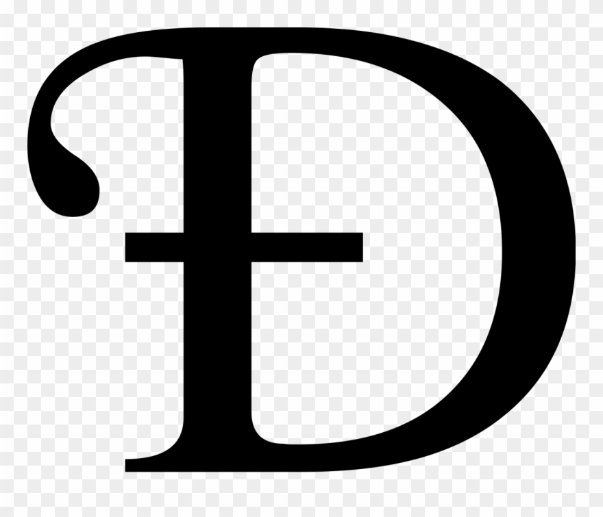 D Clip Hook - Cross - Png Download