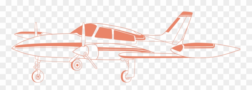 Cessna 310r - Narrow-body Aircraft Clipart