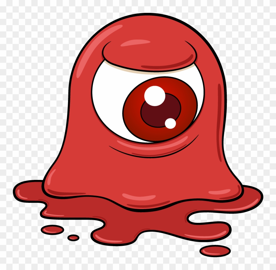Cartoon Clip Art - Blob Monster - Png Download