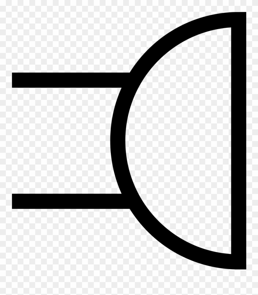 File - Ieee Mic - Svg - Mic Circuit Symbol Clipart