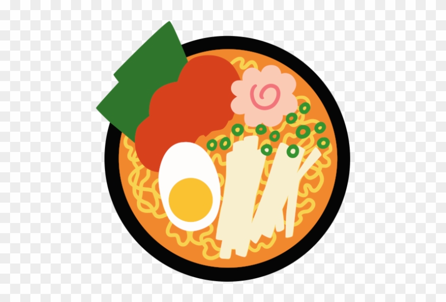 Ramen From Top Clipart