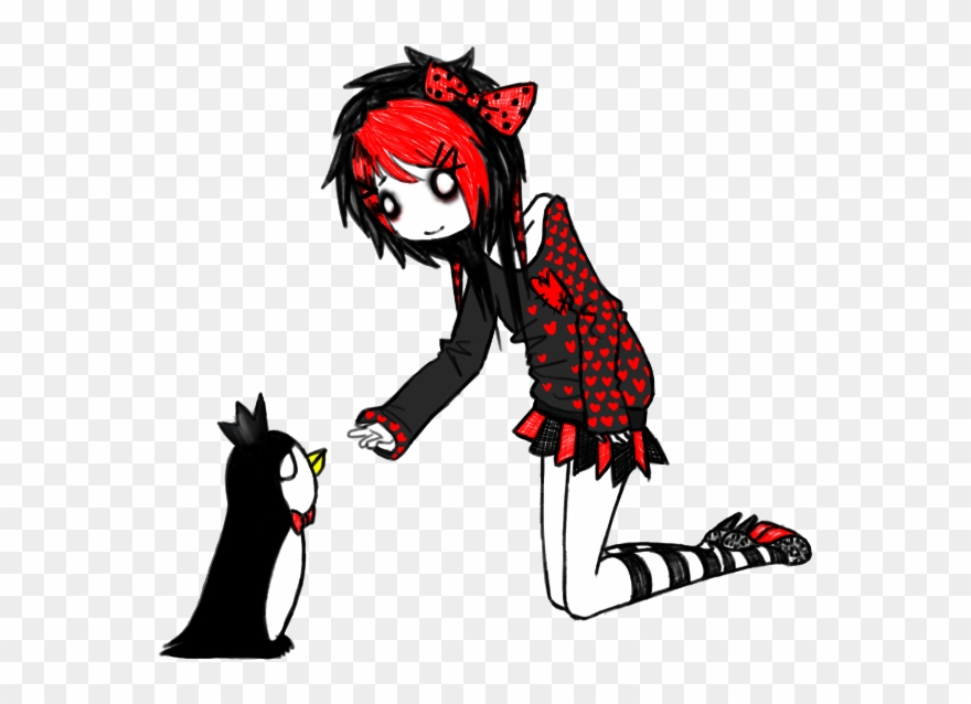 King Penguin Clipart Bow Tie - Drawing - Png Download