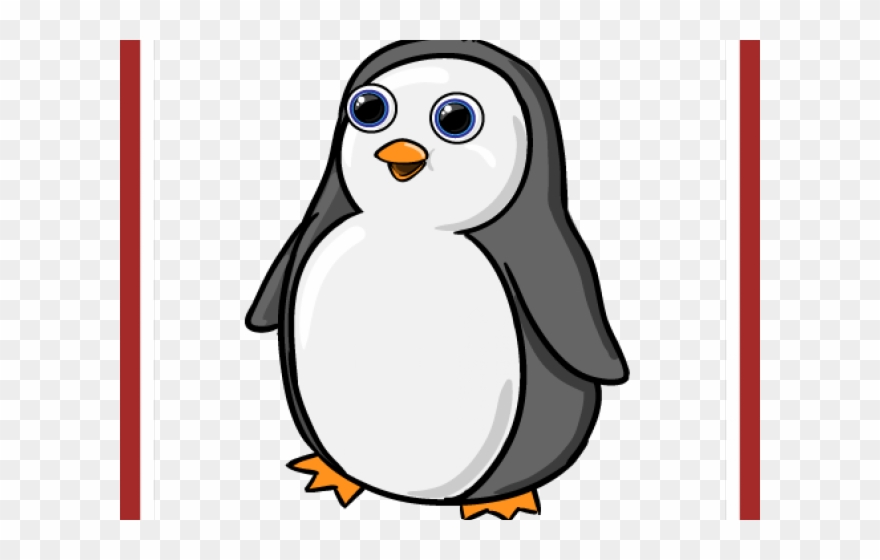 King Penguin Clipart Baby Penguin - Penguin Profile - Png Download