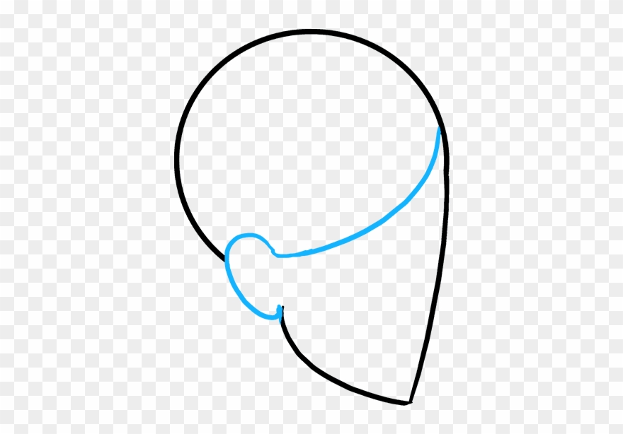 How To Draw Dreadlocks - Circle Clipart