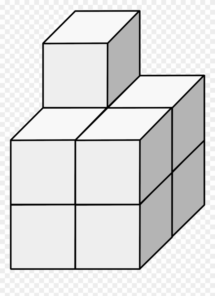 This Free Icons Png Design Of Isometric Dice Building - Three Cubes Isometric Clipart