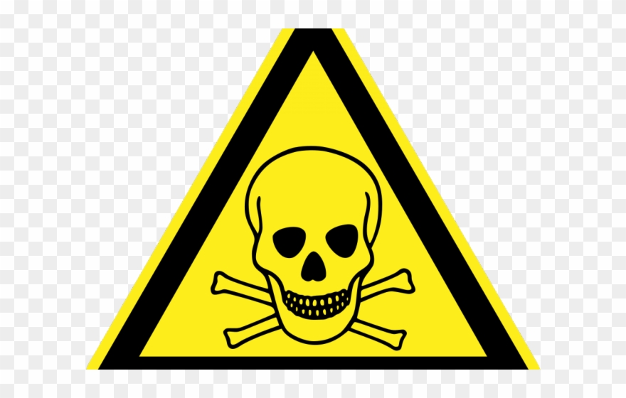Toxic Clipart Posion - Radio Frequency Hazard Sign - Png Download