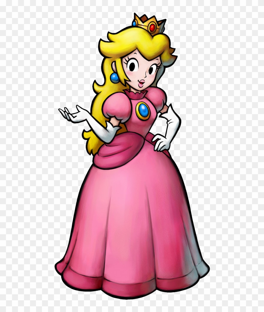 Mario And Luigi, Mario Bros, Princess Peach, Bowser, - Princess Peach Mario And Luigi Clipart