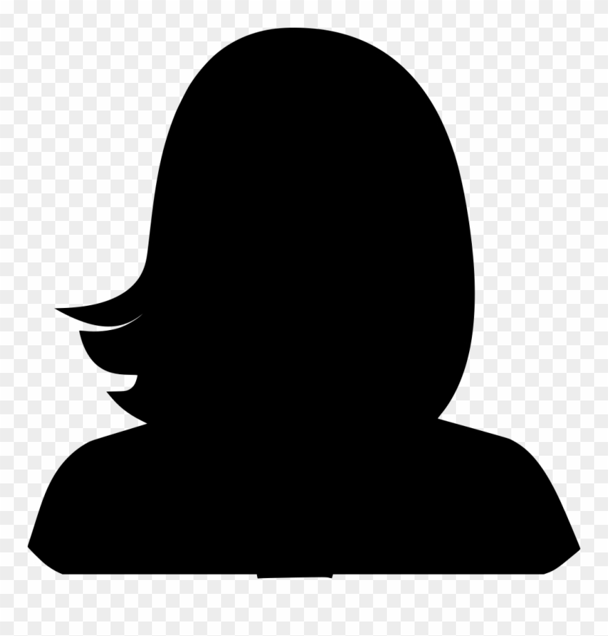 Download Png - Blank Female Avatar Png Clipart