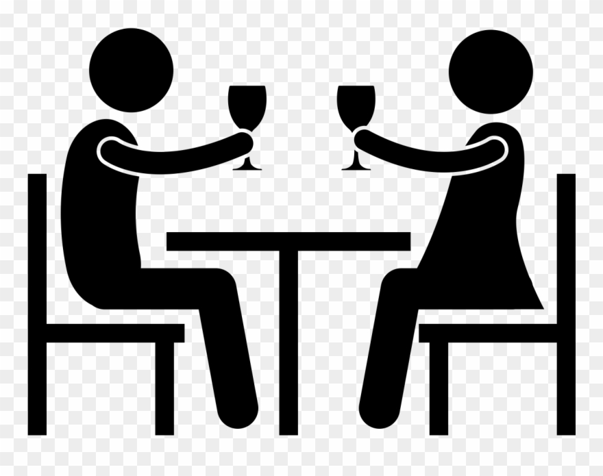 Your Date Package Will Be Ready For Pickup On Tuesday, - Icon Dinner Clipart