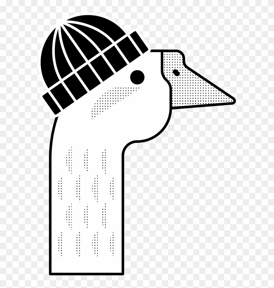 Apparel And Gear For Humans Who Like Longboarding Goose Clipart