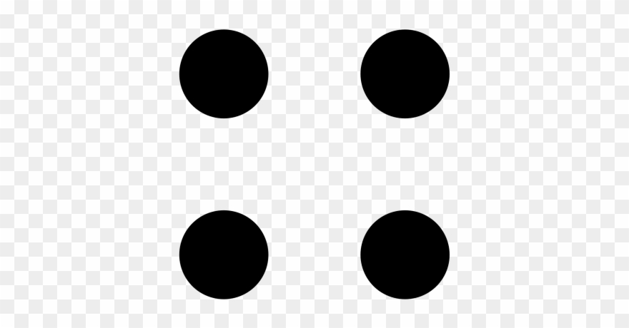 Dots Clipart Svg - Circle - Png Download