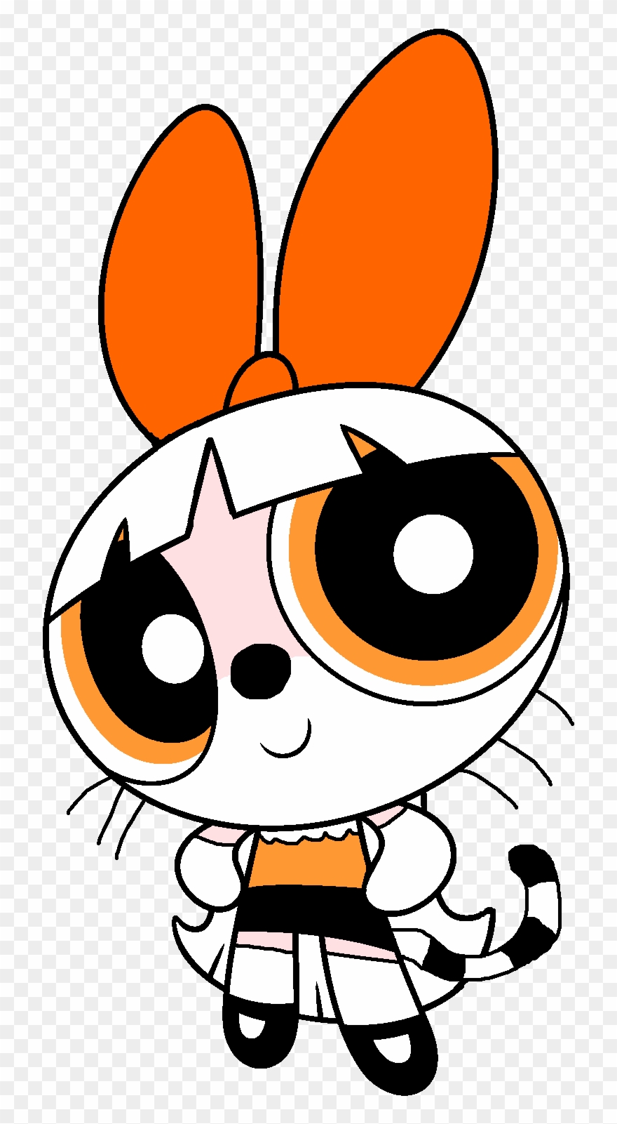 My Name Is Tangerine - Powerpuff Girls Blossom Coloring Pages Clipart
