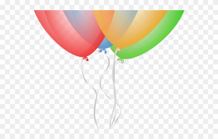 Decorate Clipart Celebration - Balloons Clip Art - Png Download