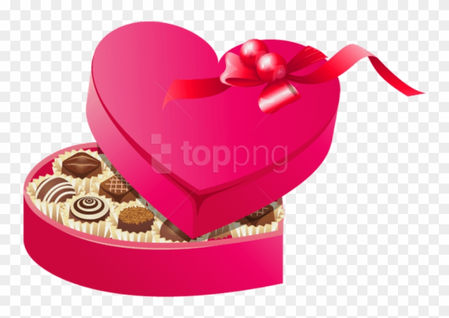 Free Png Download Valentines Chocolates Png Images - Chocolate Valentine Png Clipart