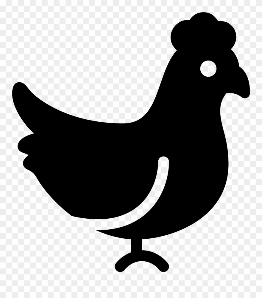 Hen Vector Head - Chicken Clipart