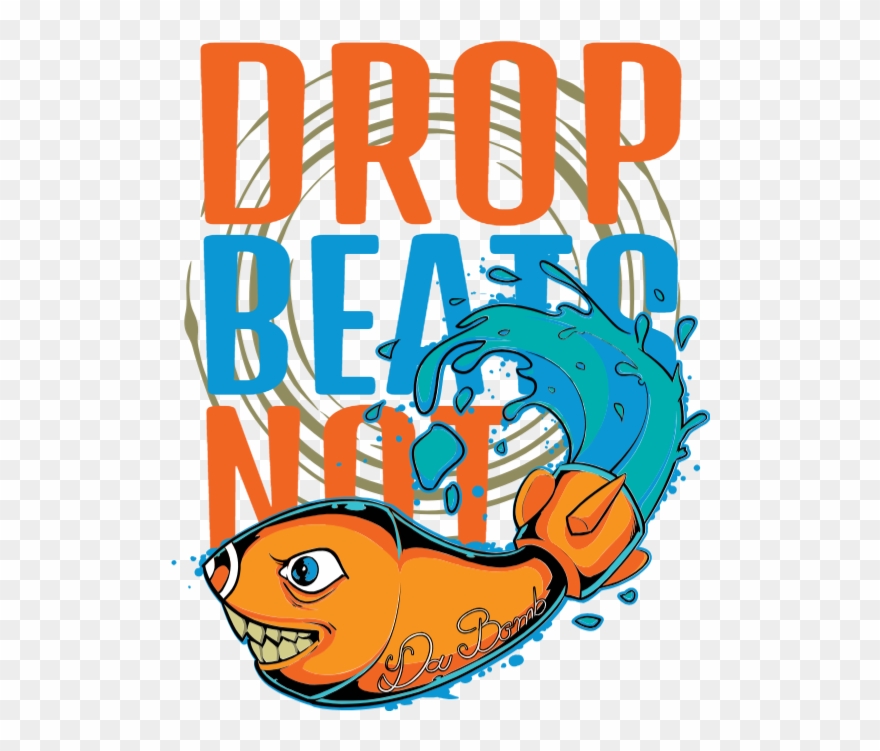 Drop Beats Not Bombs Clipart