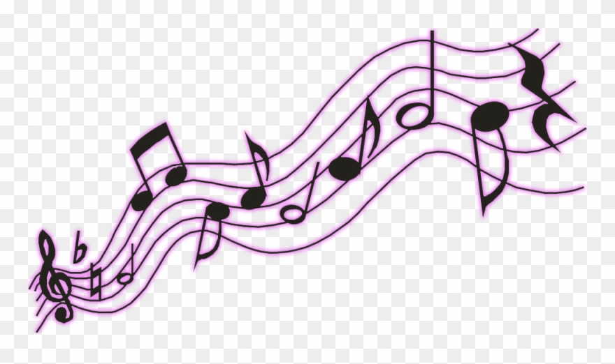 Yeah (usher Ft Ludacris & Lil Jon) R&b - Music Staff Clipart - Png Download