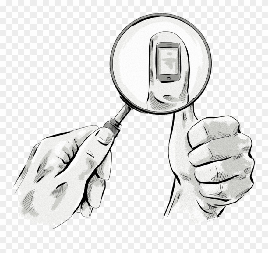 What Is Device Fingerprinting And How Does It Work - Sketch Clipart