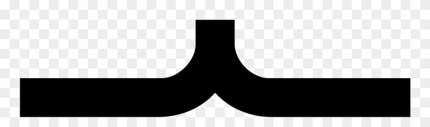 Pyramidal Mustache Icon Clipart