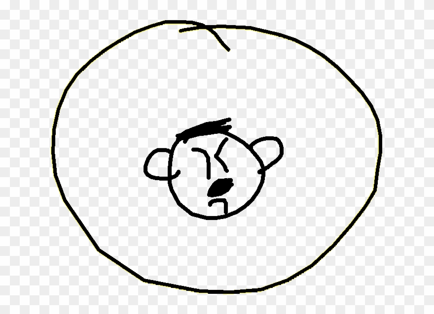 Background Scene - Volcano Meadow - Actor - Walking1 - Circle Clipart