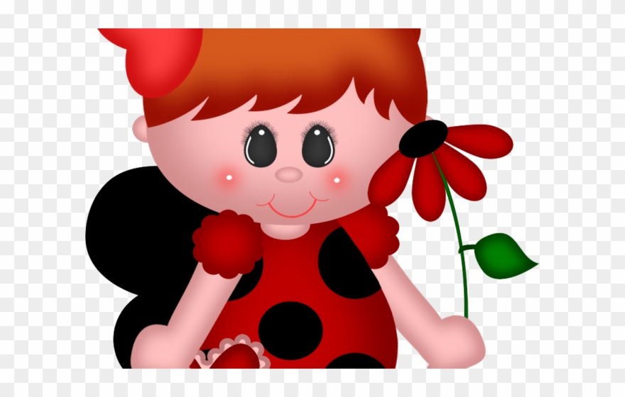 Oatmeal Clipart Cute - Dibujos De Mariquitas Tiernas - Png Download