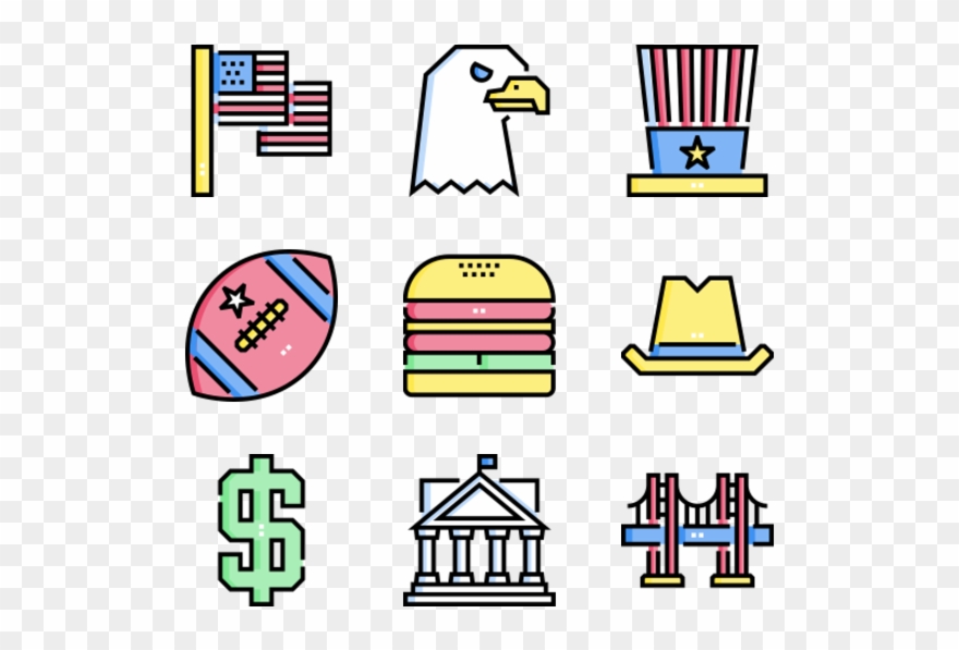 United States - Web Design Icon Clipart