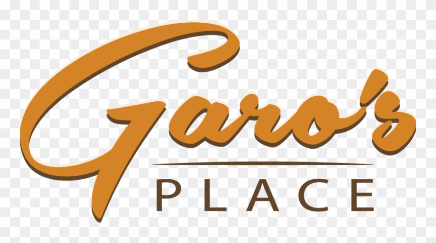 Garo's Place Logo - Calligraphy Clipart