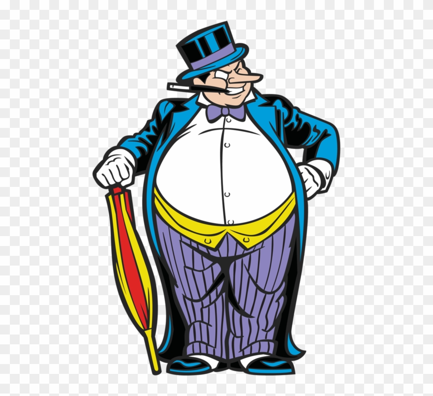 Penguin Batman Comics Clipart