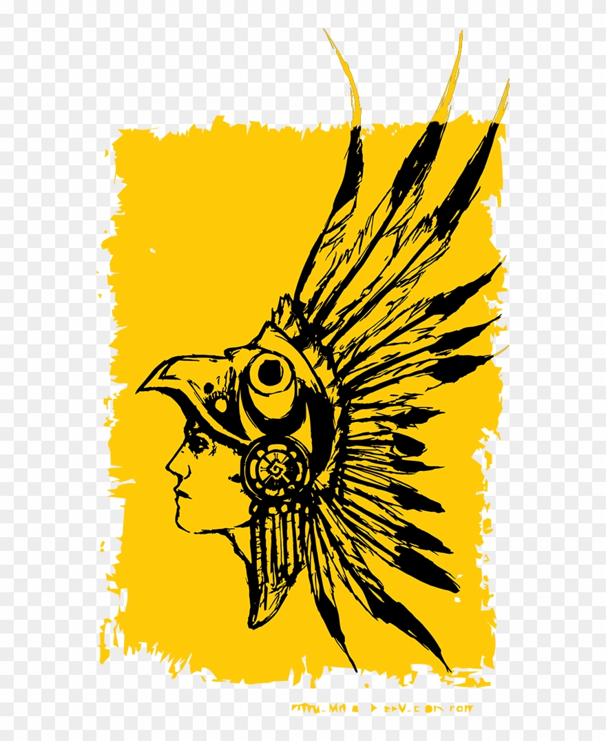 Guerrero Azteca Dibujo Clipart