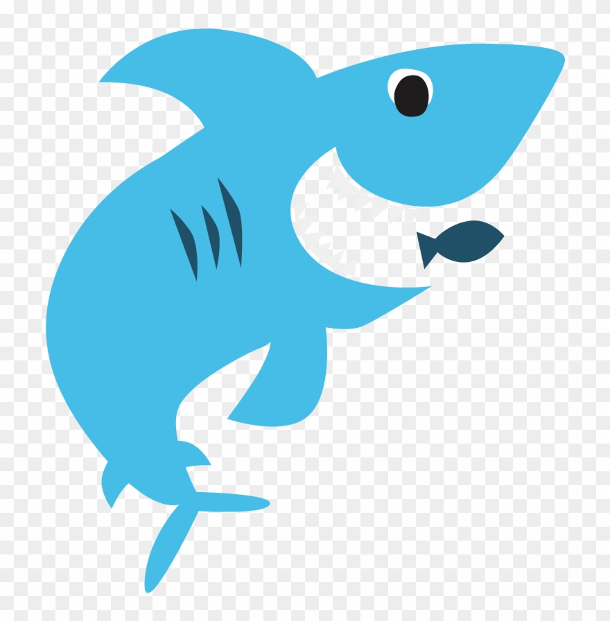 Dash Is A Speedy Shark Who's Always Ready For A New Clipart