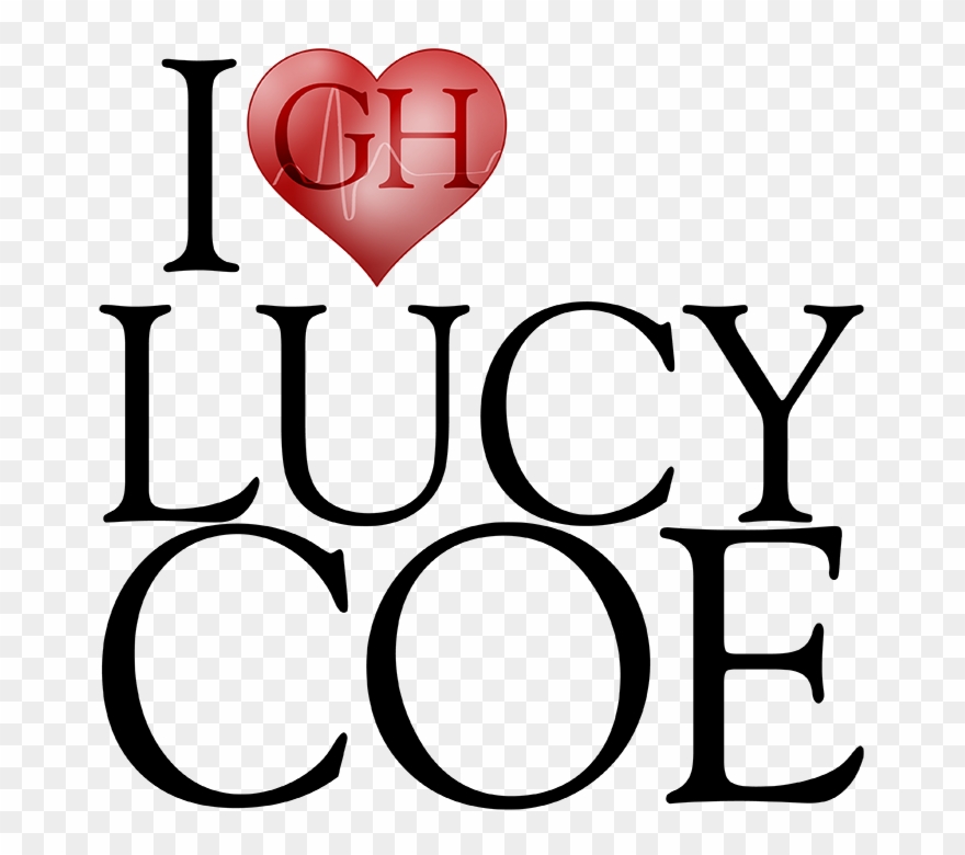 I Heart Lucy Coe - Heart Clipart