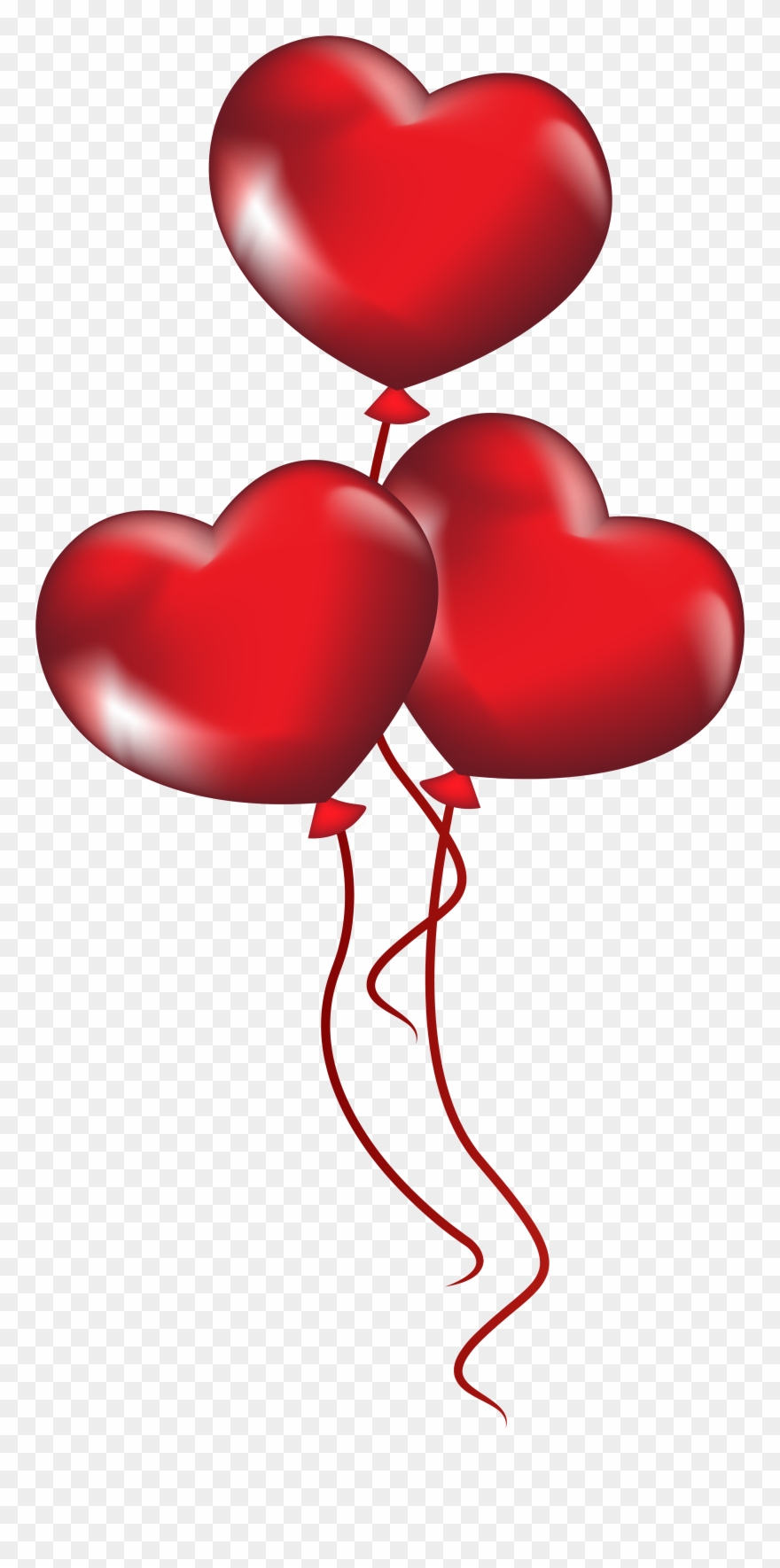 Heart Balloon Transparent Background Clipart