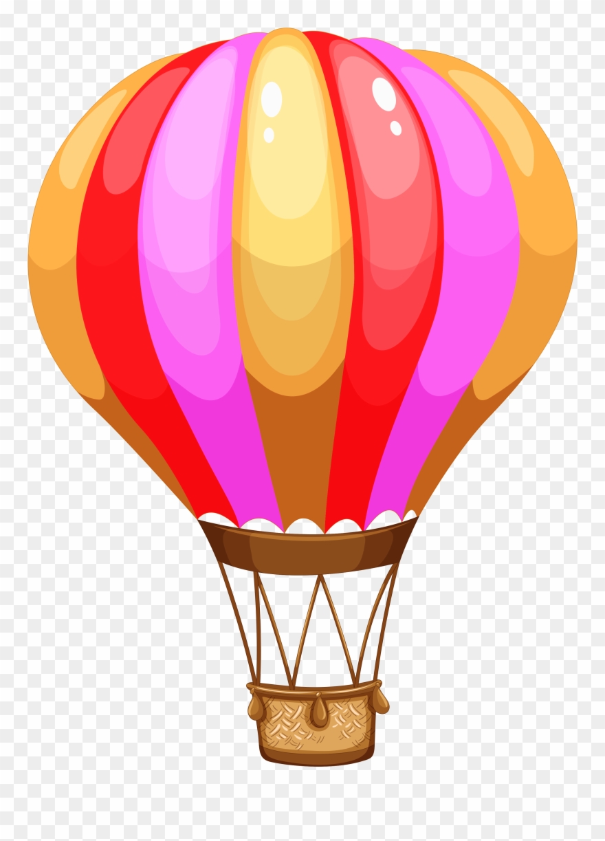 Balon Clip Art, Cake, Illustrations - Air Balloon Png Clipart Transparent Png