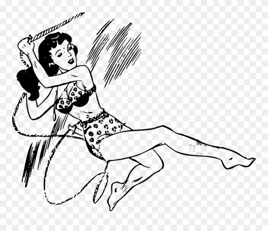 The Jungle Book Drawing Computer Icons Jungle Girl - Black And White Jungle Girl Clipart