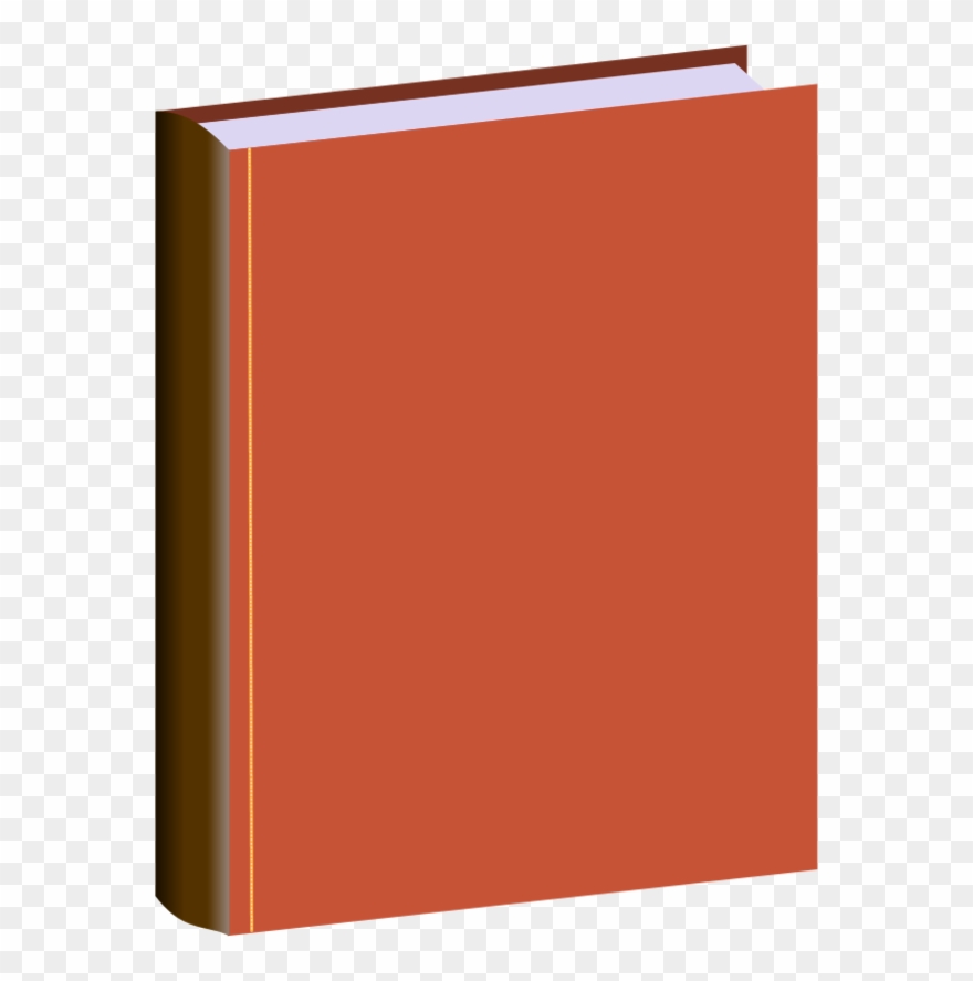 Vertical Book Plain - Seattle Clipart