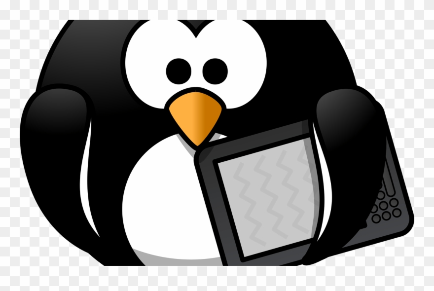 Clipart Modern Penguin - Cartoon Penguin - Png Download