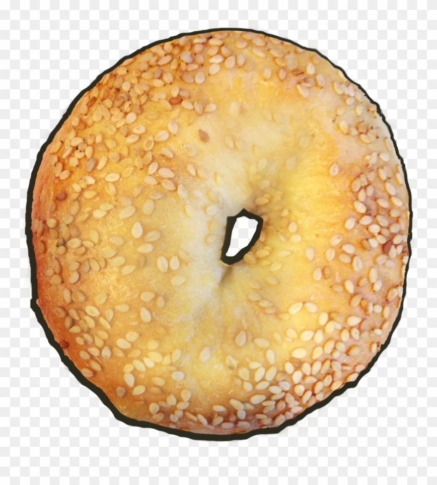A Clip Curtain - Bagel - Png Download