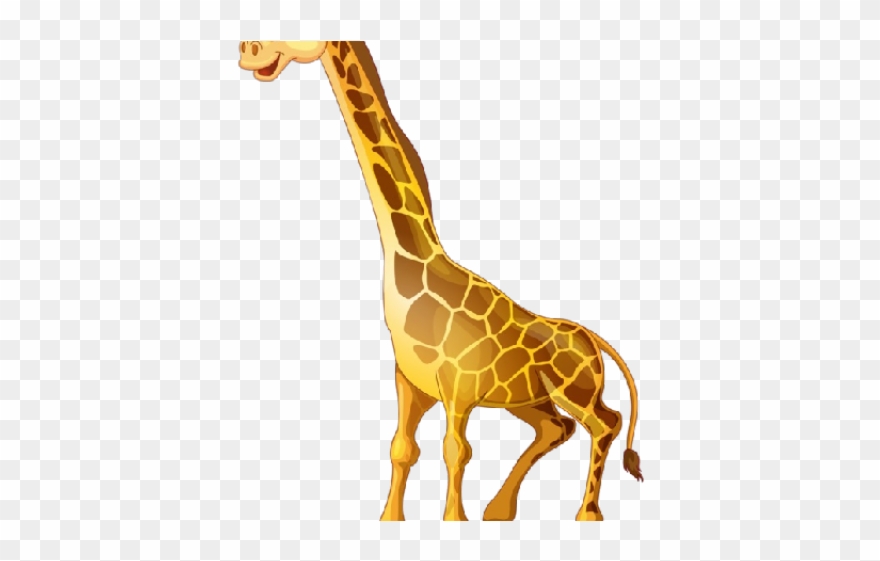 Giraffe Clipart Christmas - Giraffe Cartoon Images Png Transparent Png
