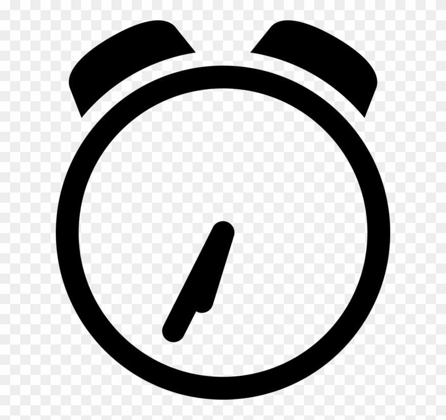 Alarm Clocks Computer Icons Digital Clock Analog Signal - Analog Clock Icon Png Clipart