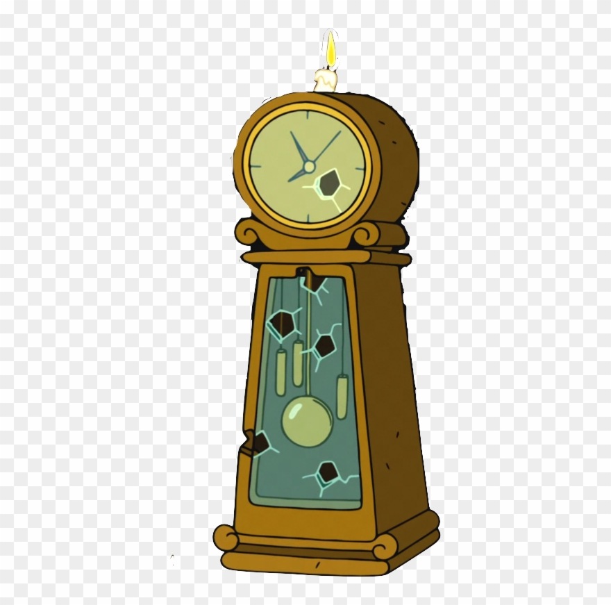 Gumbald's Outside Clock - Cartoon Clipart