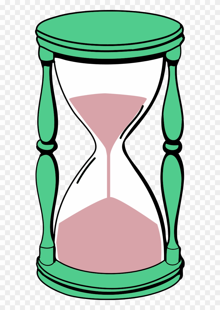 Wall Clock Clipart - Sand Timer Clip Art - Png Download