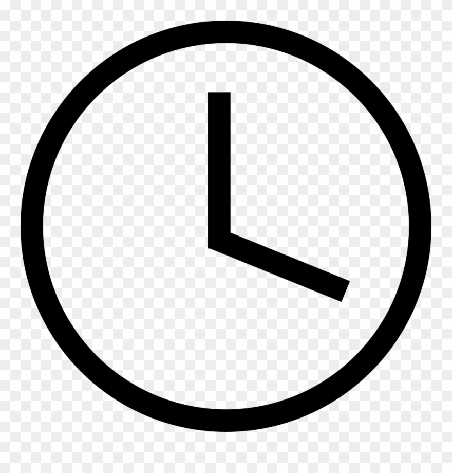 Conow Time Clock Comments - Time Icon Vector Png Clipart