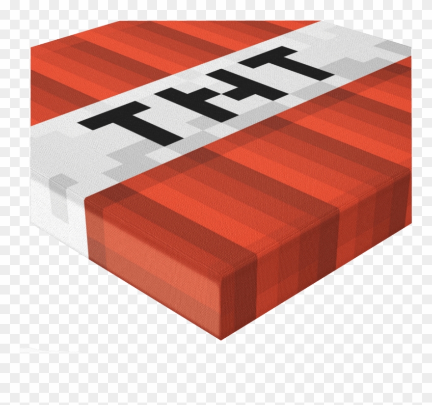 Clock Clipart Minecraft Tnt Minecart - Minecraft - Png Download