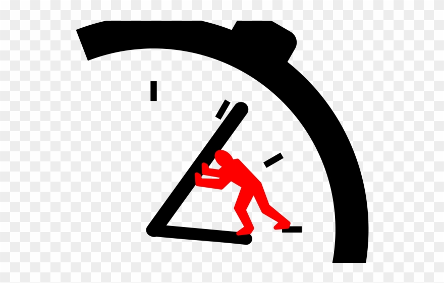Clock Clipart Time Travel - Silhouette Time Png Transparent Png
