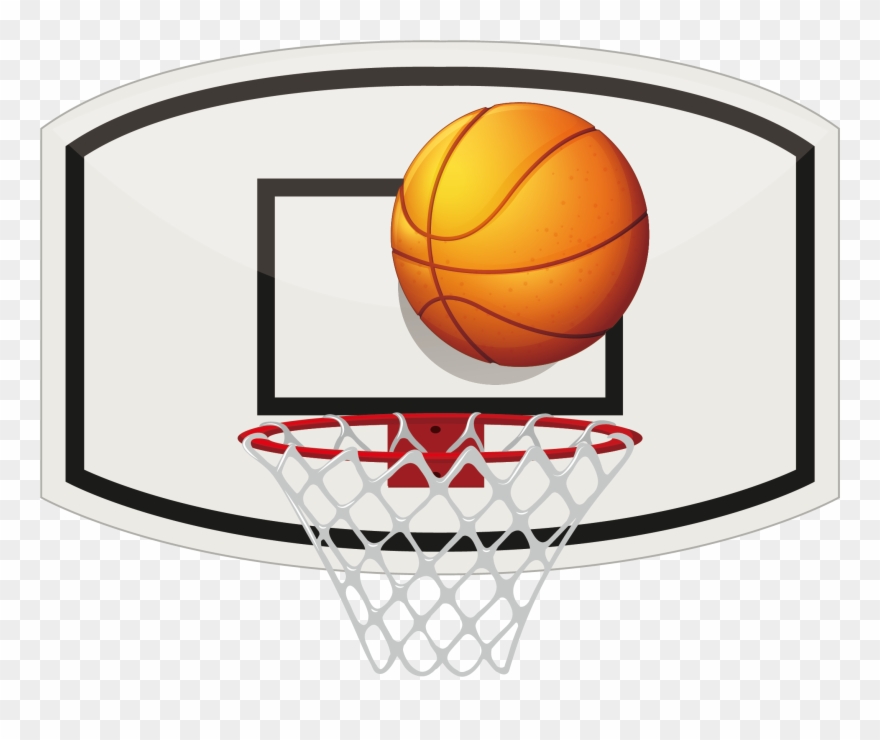 Graphic Transparent Download Stock Photography Transprent - Basketball Net And Ball Clipart - Png Download