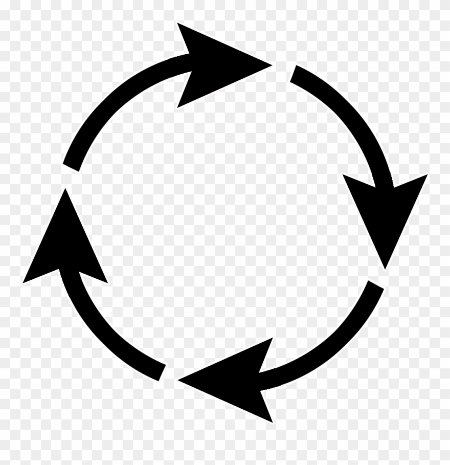Arrow Sign Circle - Arrow Circle Png Clipart