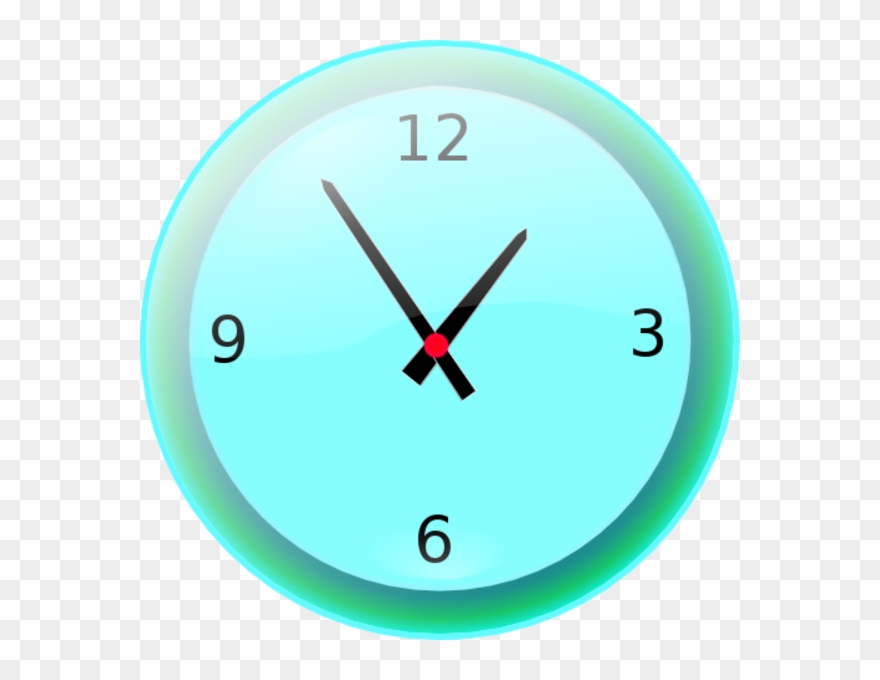Clock Clipart 1pm - ساعة وقت - Png Download